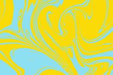 Elle su Ebru doku üzerinde çizilmiş. Grunge. Mermer, ebru, sumi