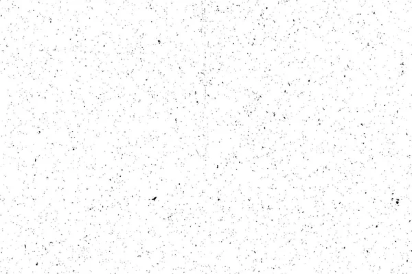 Vieux grunge poussiéreux texture noire et blanche. Superposition sombre altérée — Image vectorielle