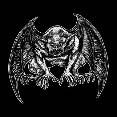 Mitolojik antik canavar yaratıklar insan ve ejderha ch gibi