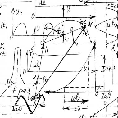El yazısıyla matematik, cebir ile matematiksel sorunsuz doku ve