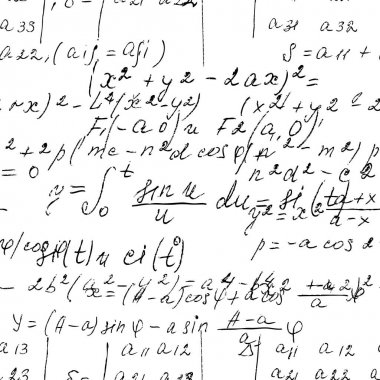 El yazısı matematiksel ve fizik ile matematik Dikişsiz tahta fo