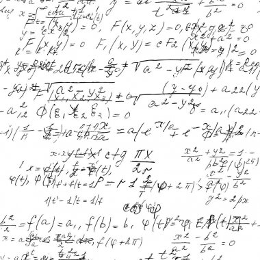 El yazısı matematiksel ve fizik ile matematik Dikişsiz tahta fo