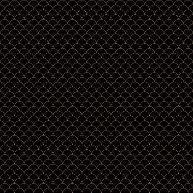 Altın dikişsiz desen. Modern şık altın daire doku. Cumhuriyeti