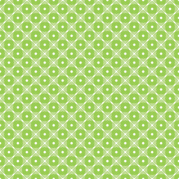 Plynulý křížový vzor v zelené barvě z tenkých módních vzorů l — Stockový vektor