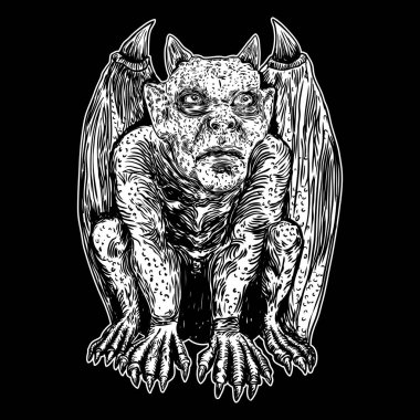 Mitolojik antik canavar yaratıklar insan ve ejderha ch gibi