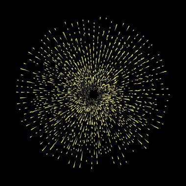 Halo ışık ve katolik ışınları siyah izole. Sanat tatt