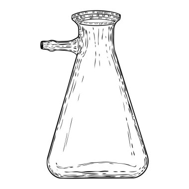 Sihirli sıvı veya zehir ve aşk iksir, hat ile cadı şişeler 
