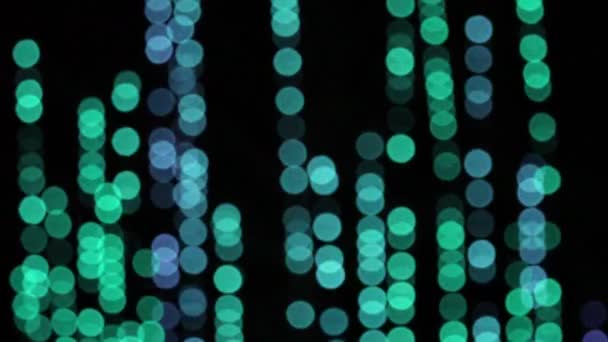 Prachtige Winter Kerst Decoraties Slingers Neon Vakantielichten Lichtfestival Toronto Ontario — Stockvideo
