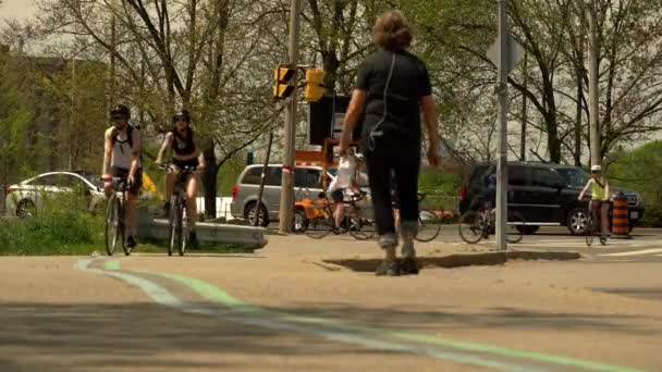 Toronto Ontario Kanada Maj 2020 Activeto City Initiativ Kortsiktiga Nedläggningar — Stockvideo