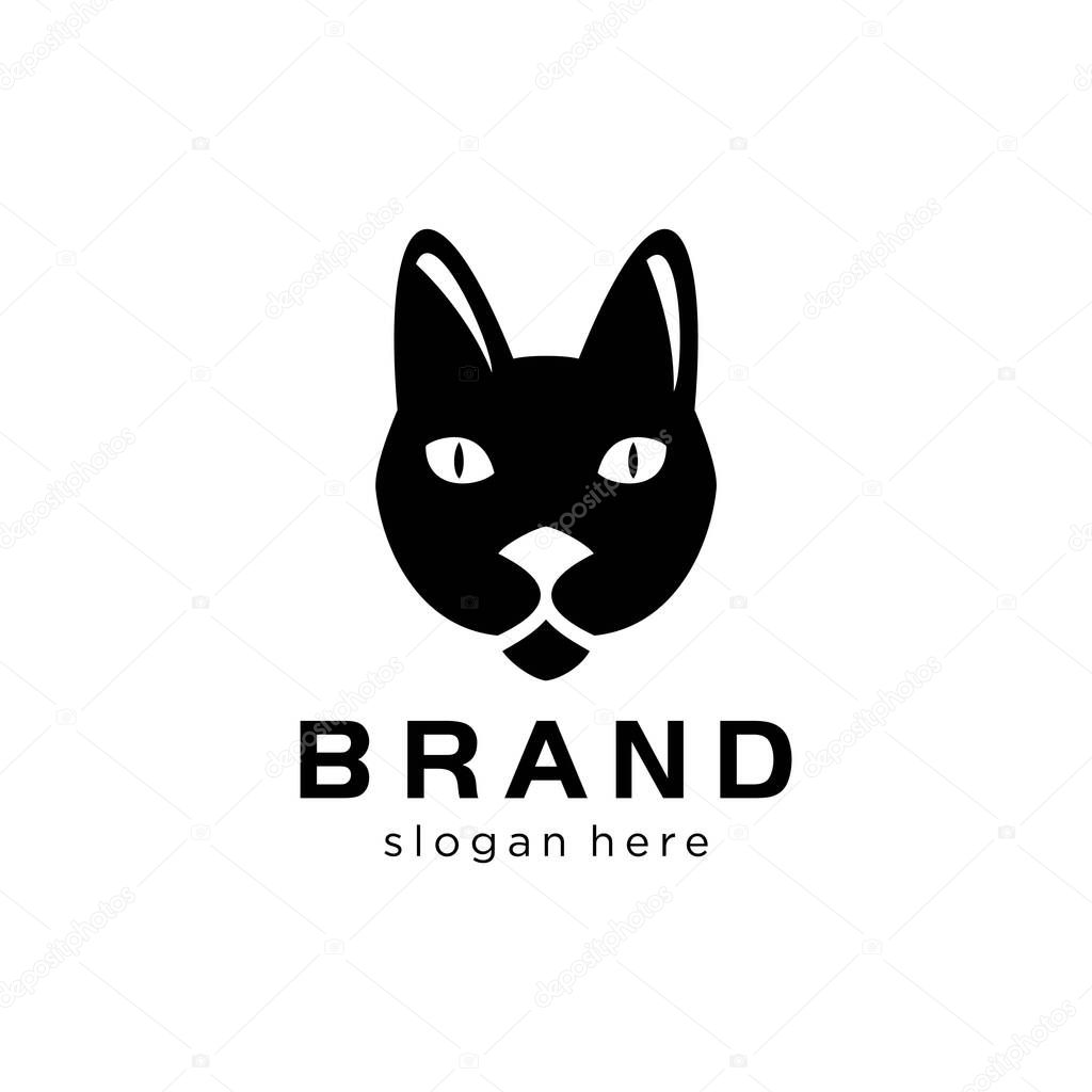 Cat concept. Very suitable in various business purposes, also for icon, symbol, logo and many more.