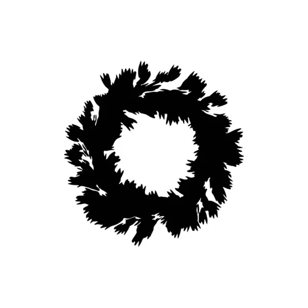 Vecteur Grunge Cercle Encre Espace Pour Texte Très Approprié Dans — Image vectorielle