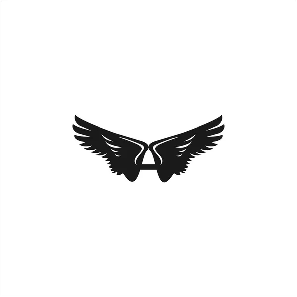 Buchstabe Eagle Logo Vector Icon Stock Illustration — Stockvektor