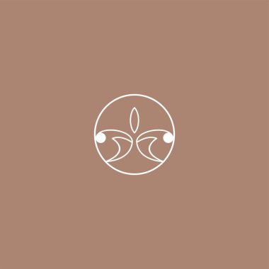 İnsanlar logo vektör ikonu Stok Resimleri