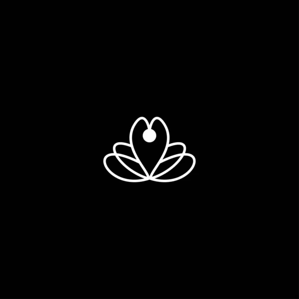 Logo Yoga Icône Vectorielle Illustration Stock — Image vectorielle