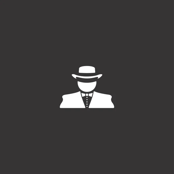 Maffia Logo Vector Icon Stock Illustratie — Stockvector