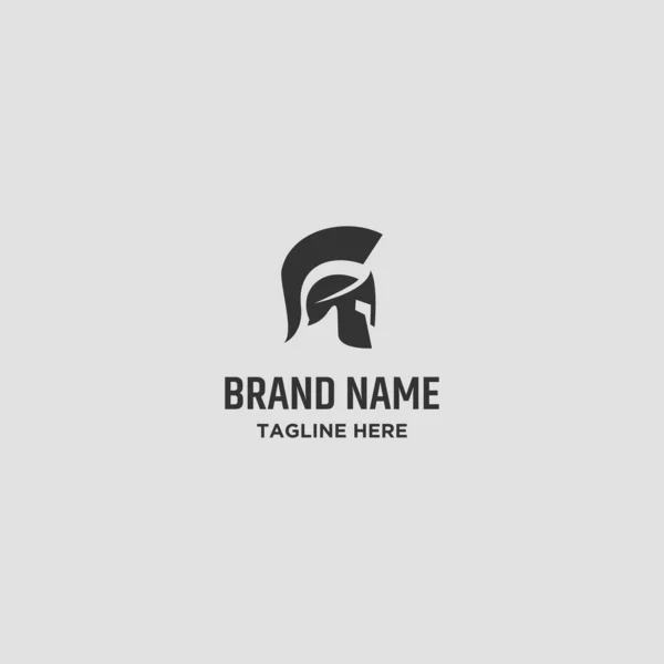 Spartan Logo Vector Stock Illustration — Stockvektor