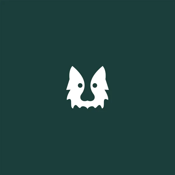 犬のロゴベクトルアイコンストックイラスト — ストックベクタ