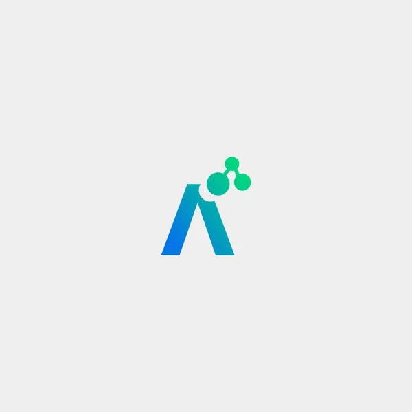 Letter Tech Logo Vector Icon Voorraad Illustratie — Stockvector