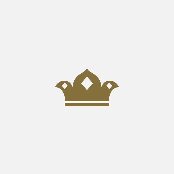 Crown Logo Vector Icon Stock Illustration — 스톡 벡터