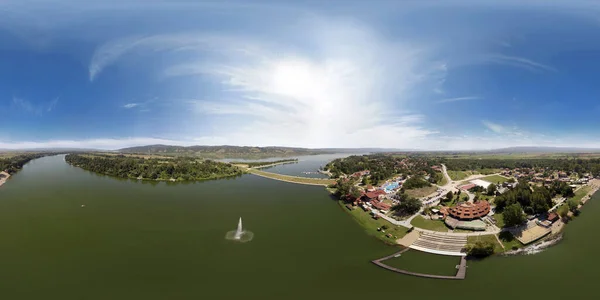 Gümüş Göl - Havadan 360 manzara manzarası