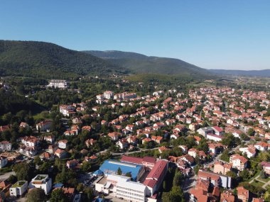 Sokobanja spa - havadan manzara - Eylül 06 2020.