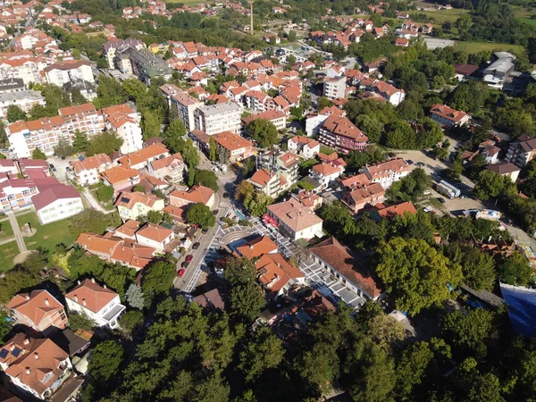 Centro Sokobanja Vista Sopra Presa 2020 — Foto Stock