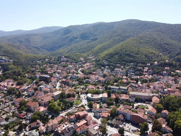 Sokobanja kaplıcası - havadan görüş - İHA ile çekilmiş - Eylül 06 2020.