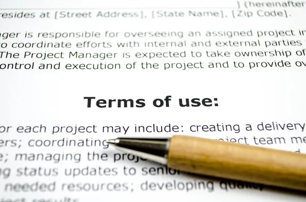 Ahşap kalem ile kullanım şartları