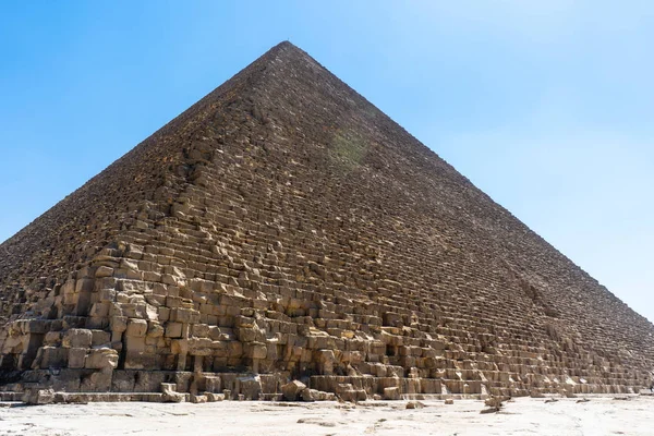 Giza Kairo Ägypten Cheope Pyramide — Stockfoto