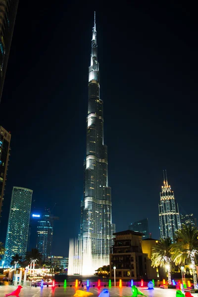 Dubaj Spojené Arabské Emiráty Května 2018 Burj Khailfa Nejvyšší Budova — Stock fotografie