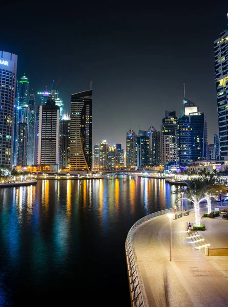 Dubai Vereinigte Arabische Emirate Juni 2018 Dubai Marina Moderne Und — Stockfoto