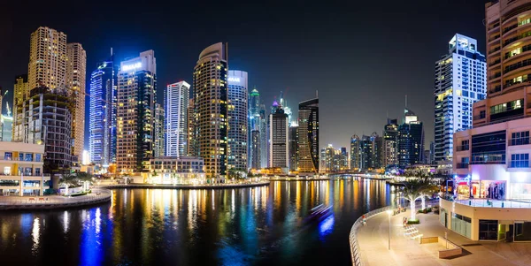 Dubaï Émirats Arabes Unis Juin 2018 Panorama Des Gratte Ciel — Photo