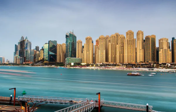 Dubai Єднані Арабські Емірати Листопада 2018 Панорамний Вид Jbr Житловому — стокове фото