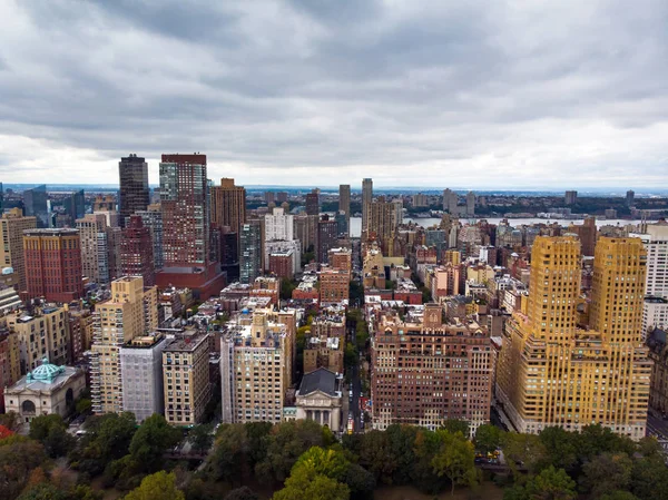 New York Landmark Luchtfoto Van Het Central Park — Stockfoto