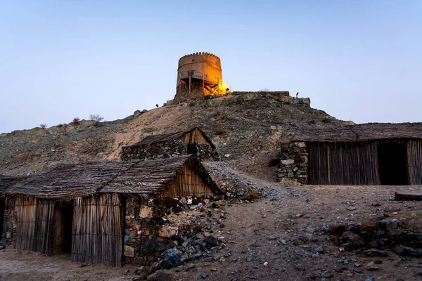 Hatta Heritage Village Дубае Эмигранты Объединенных Арабских Эмиратов — стоковое фото