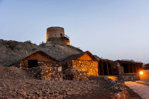 Hatta Heritage Village Дубае Эмигранты Объединенных Арабских Эмиратов — стоковое фото