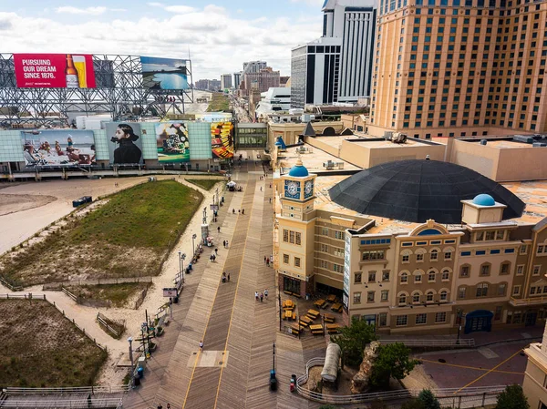 Atlantic City Septiembre 2017 Foto Aérea Los Casinos Atlantic City —  Fotos de Stock