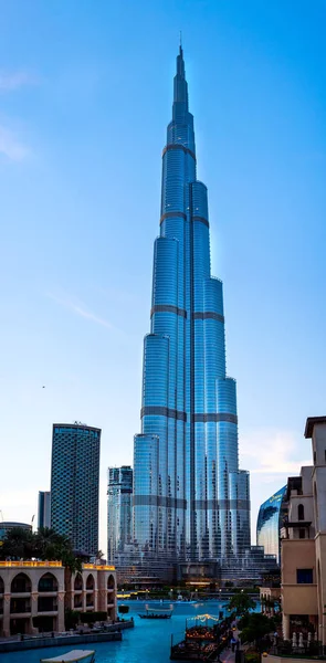Dubaj Spojené Arabské Emiráty Ledna 2018 Burj Khalifa Výhled Dubajské — Stock fotografie