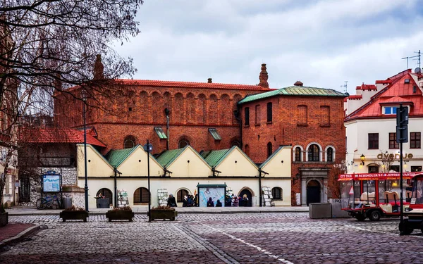 Cracovia Polonia Enero 2019 Antigua Sinagoga Kazimierz Antiguo Distrito Judío — Foto de Stock
