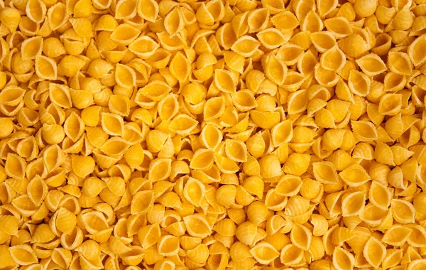 Schale Makkaroni Pasta Machen Ein Hintergrundmuster — Stockfoto