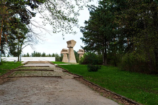 Мемориальный парк Бубань в Нисе, Сербия — стоковое фото