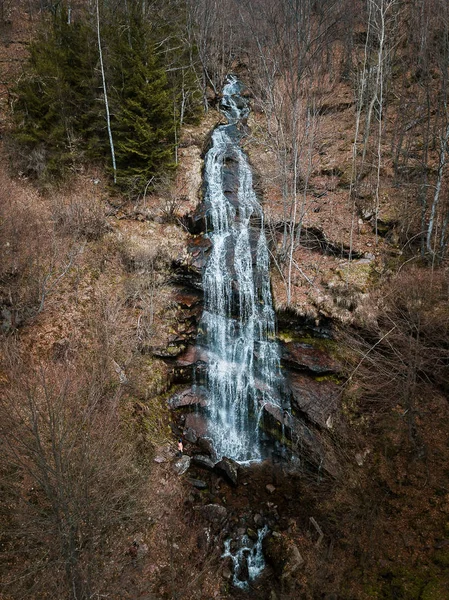 Drone photo d'une cascade — Photo