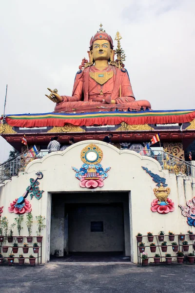 Namchi Sikkim Indie Října 2019 Panoramatický Pohled Sochu Guru Padmasambhava — Stock fotografie