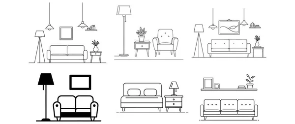 Modern evler ve daireler için iç dekorasyonlar. Yaratıcı iç dekorasyonunuzu bu mobilya düzenlemeleriyle sergileyin.