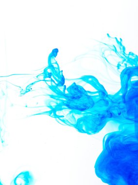 Suya mürekkep bırak, renk arkaplan, duman dokusu