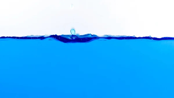 Поверхня Води Фон Блакитної Хвилі — стокове фото