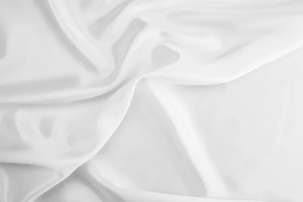 White Fabric Texture Background Abstract — Stock Photo, Image