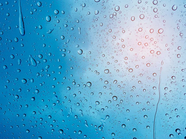Droplet Water Car Mirror Traffic Jam — Stock Photo, Image
