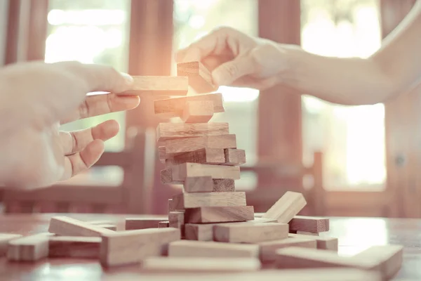 ahşap bloklar, plan ve strateji