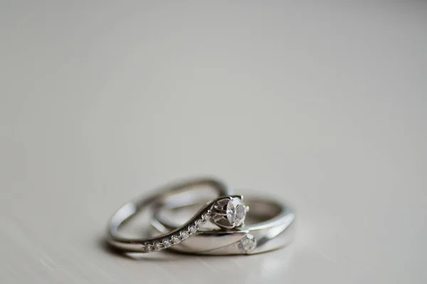 Обручальное Кольцо Тайская Свадьба Украшения Брак Помолвка — стоковое фото